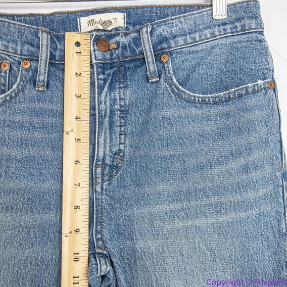 Madewell Tomboy Straight Jeans in Wright Wash, 26, MD681 - Picture 6 of 15